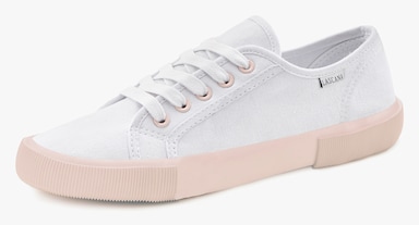 LASCANA Sneaker - weiss-rosa