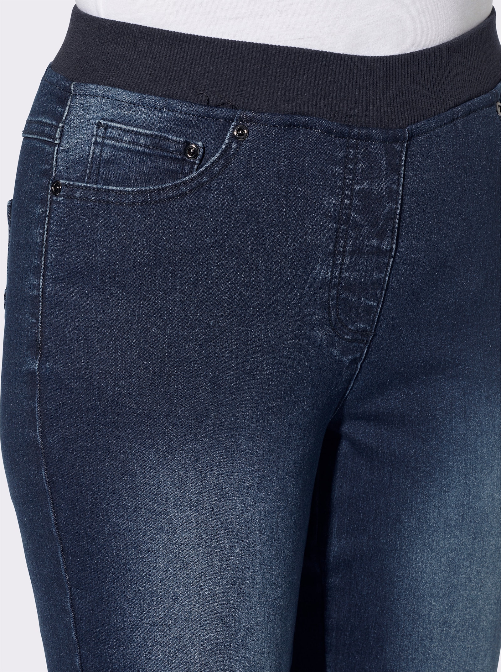 7/8 džíny - tmavěmodrá