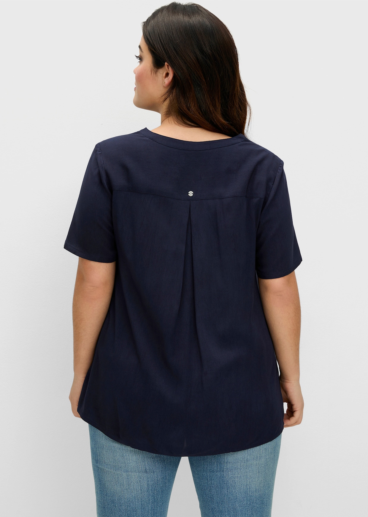 sheego Tuniek - diepblauw