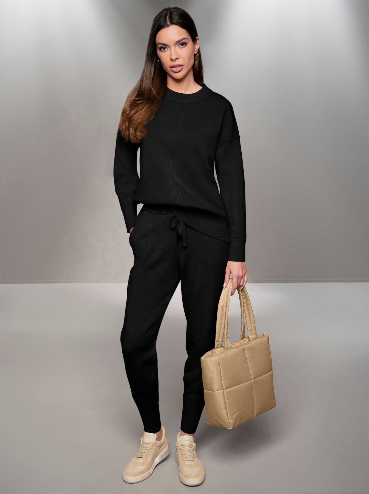 heine Pull encolure ronde - noir