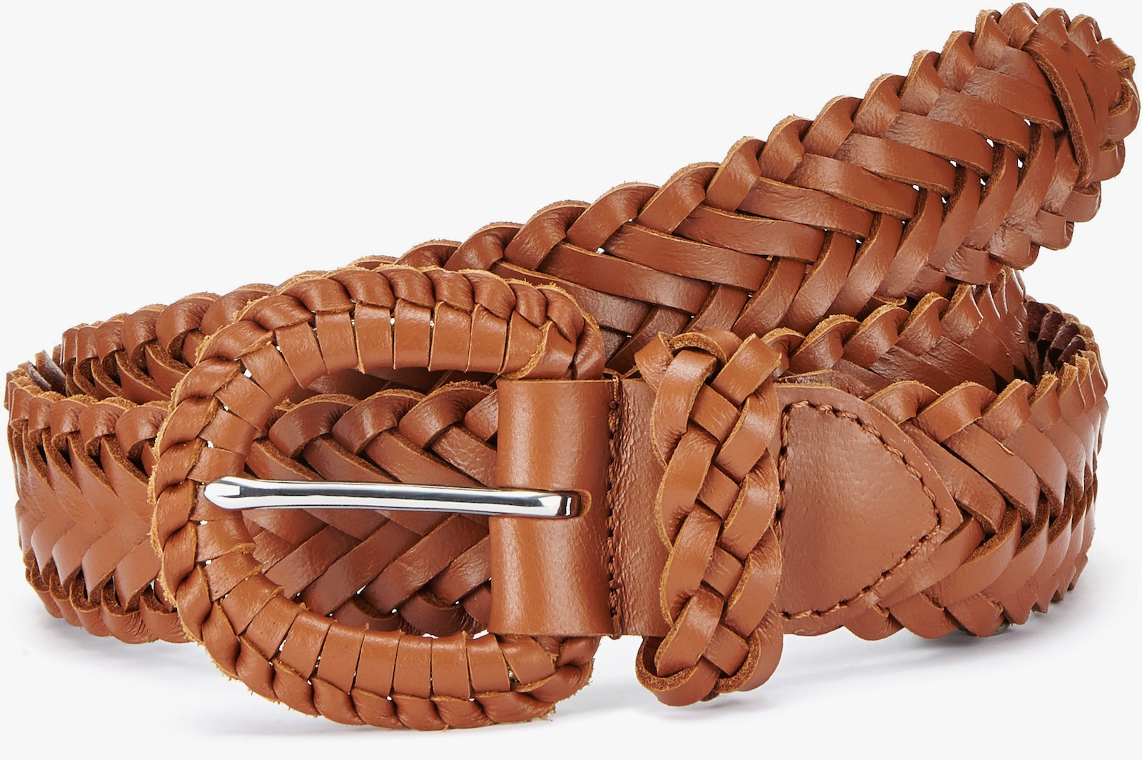 LASCANA Gevlochten ceintuur - lichtbruin