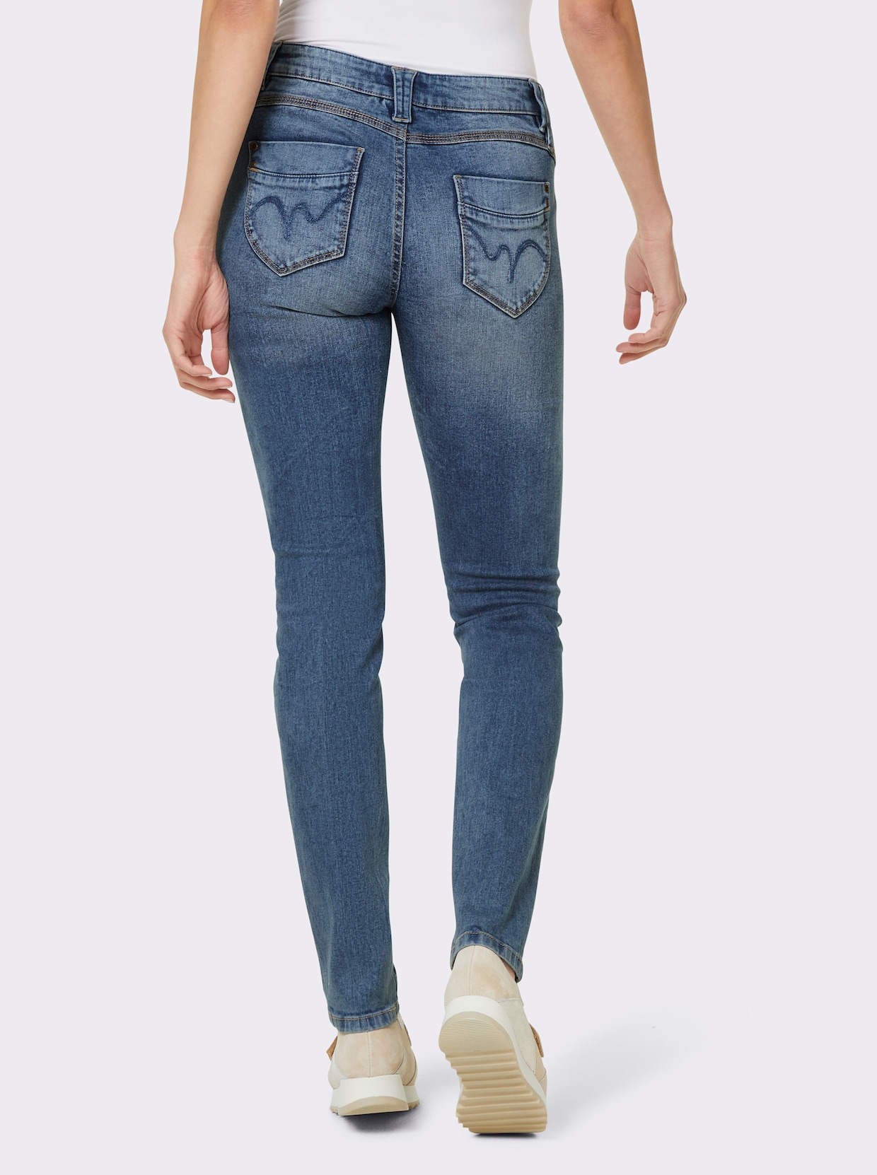 heine jeans - blue-bleached