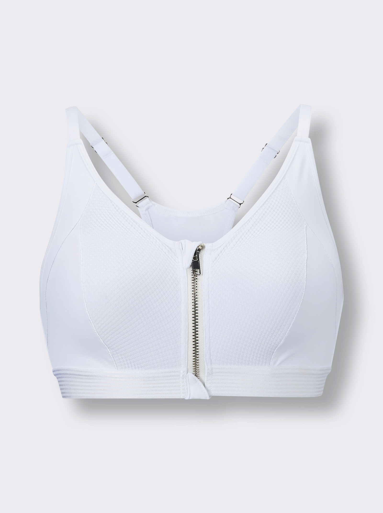 wäschepur Beha zonder beugel met voorsluiting - wit