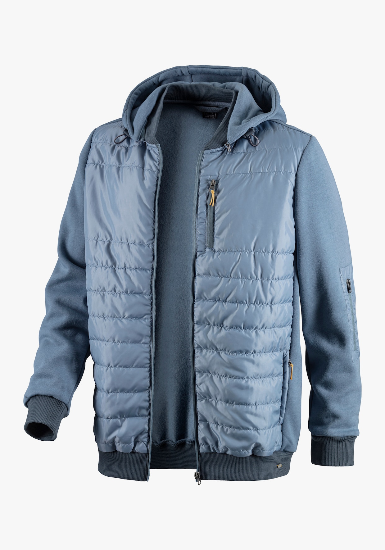 H.I.S Kapuzensweatjacke - blaugrau