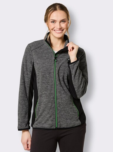 Catamaran Sports Fleecejacke mit Antipilling-Ausrüstung - graphit-meliert