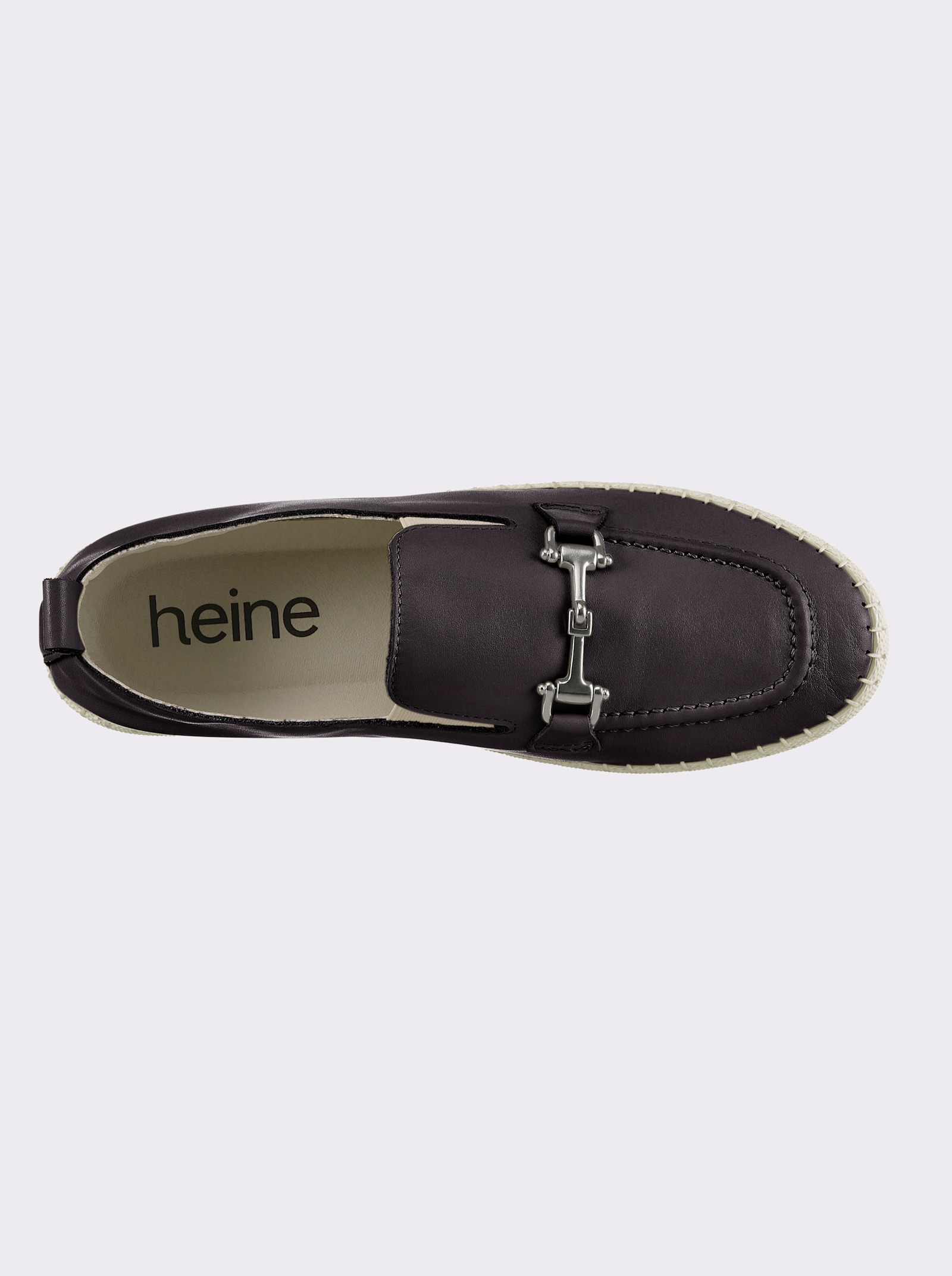 heine Slipper - schwarz