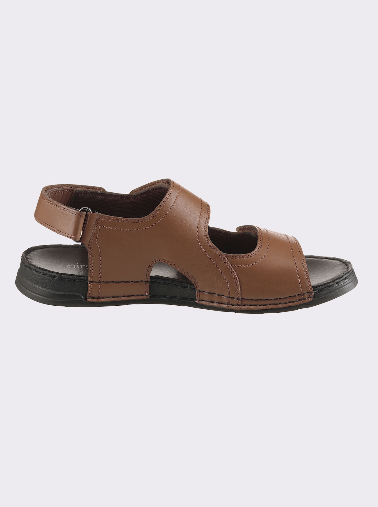 airsoft comfort+ Sandale - cognac