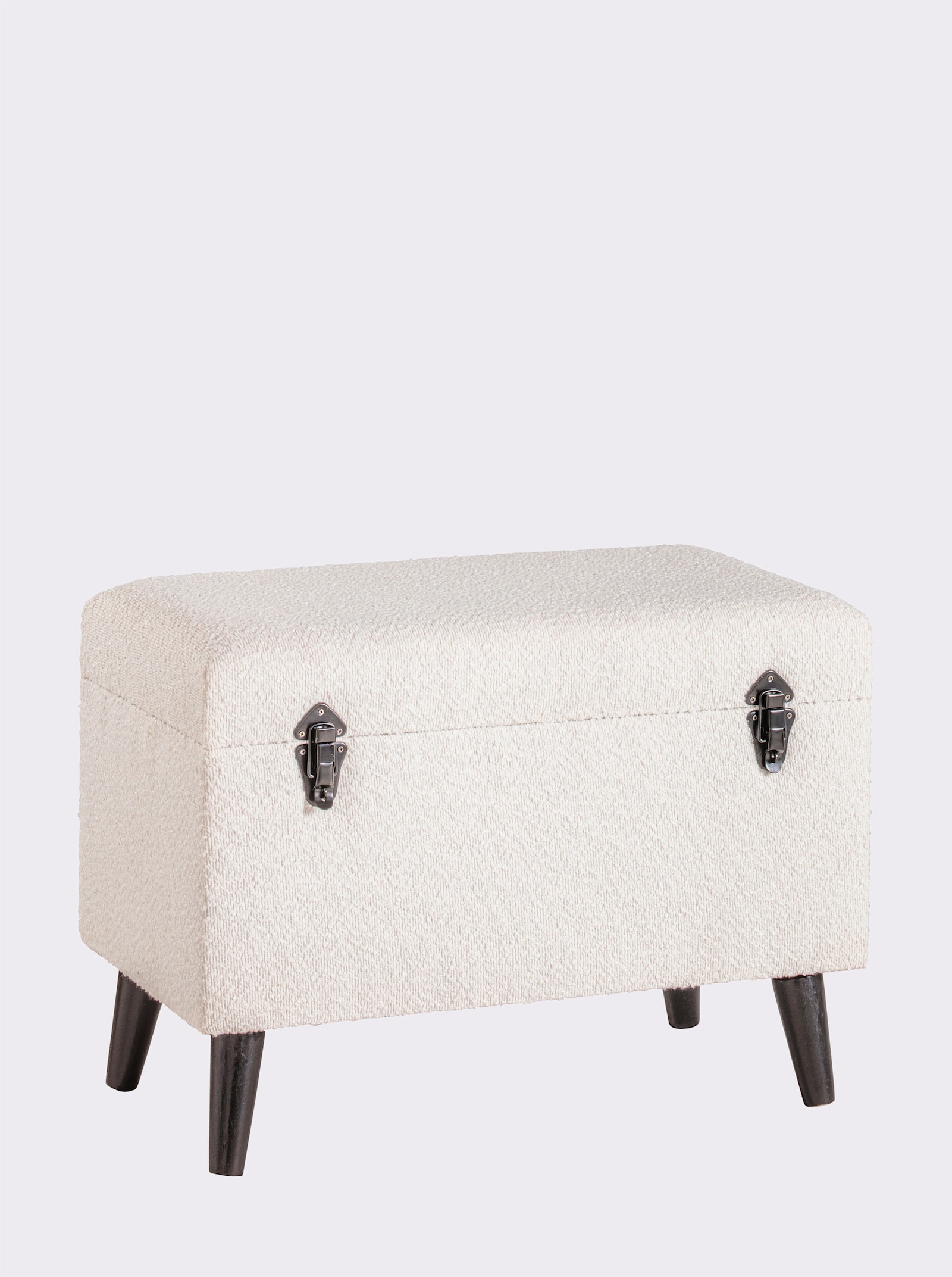 heine home Banc coffre de rangement - écru