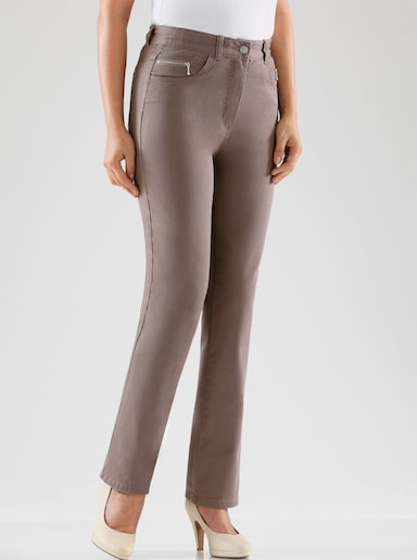 5-pocketjeans - taupe