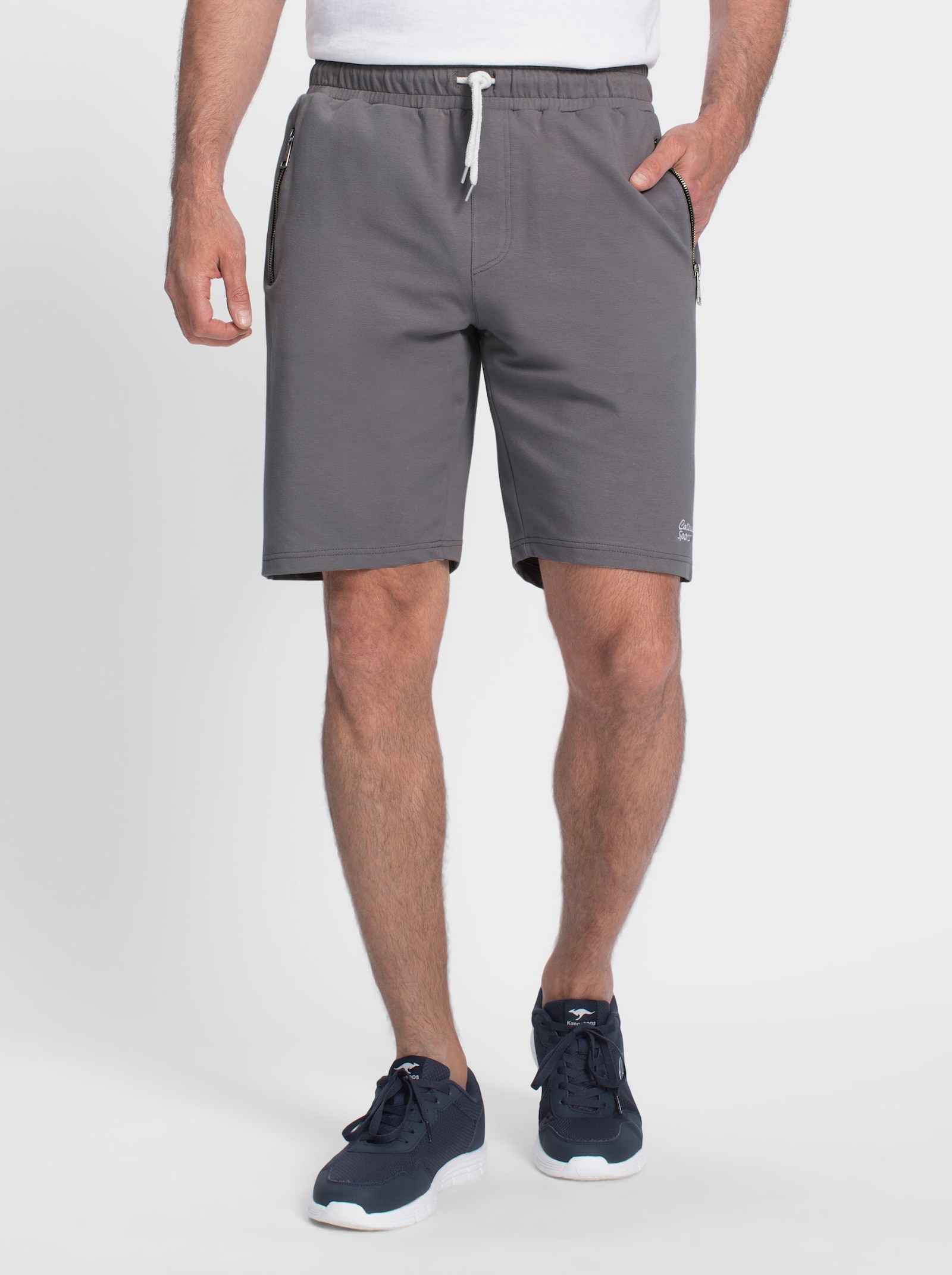 Catamaran Sports Vrijetijdsbroek met ritszakken - antraciet