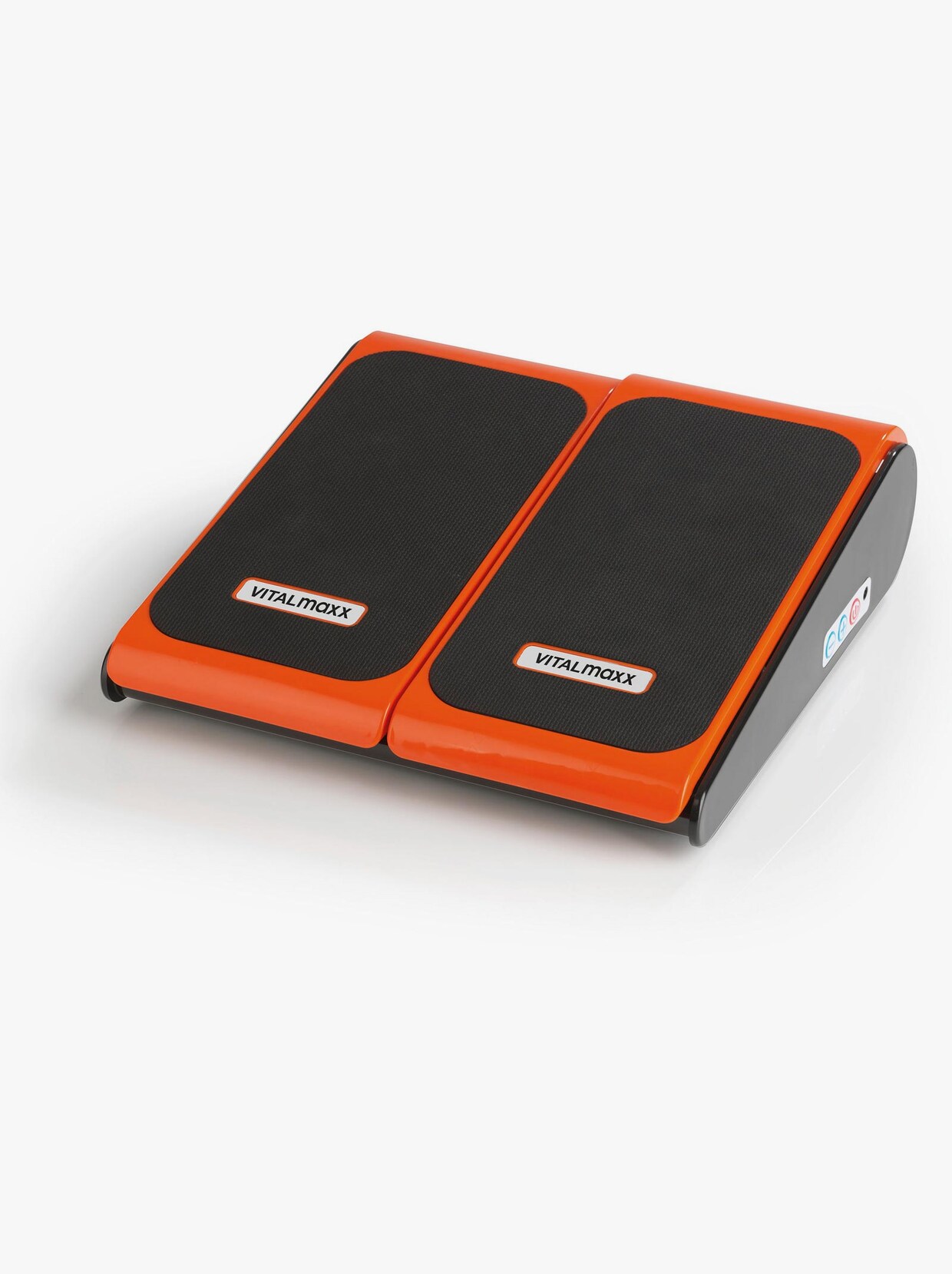 Vibrationsmassageplatte - orange-schwarz