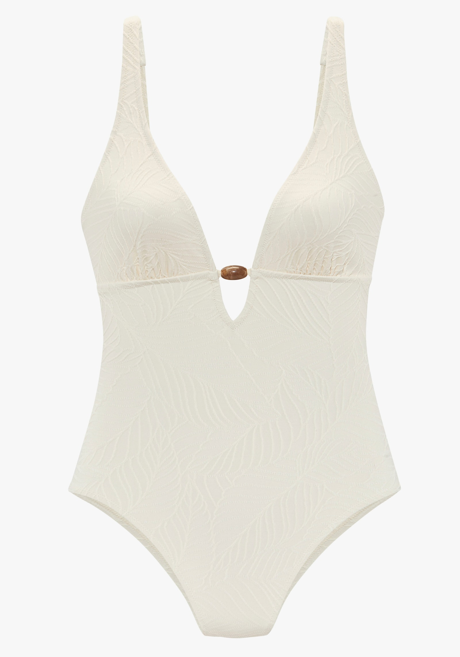 LASCANA Badeanzug - creme