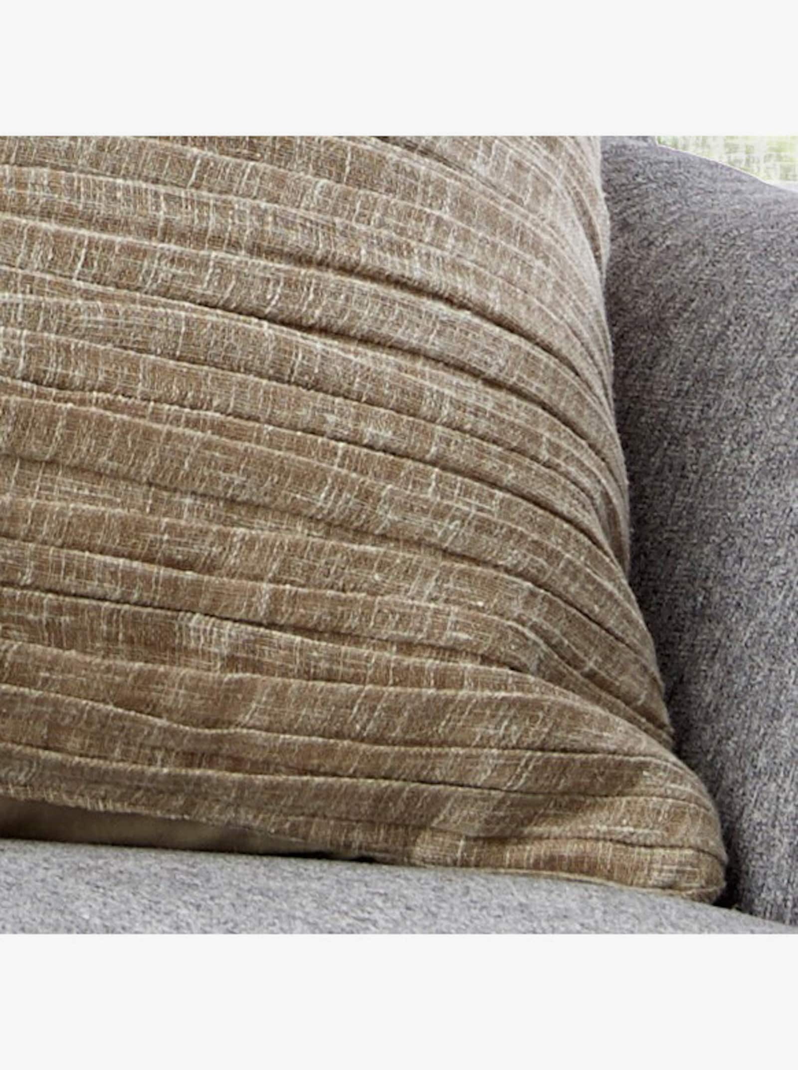 heine home Kissenhülle - taupe