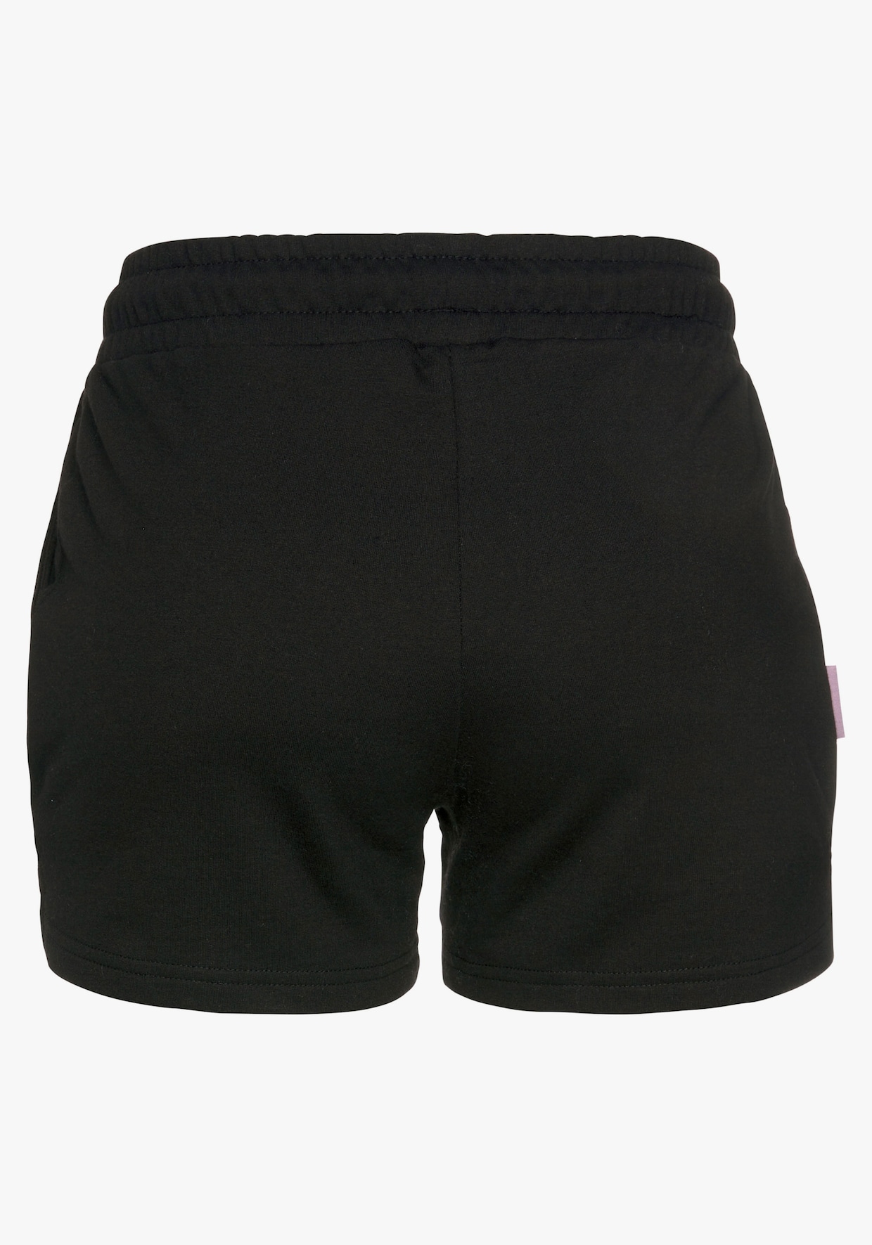LASCANA Sweatshort - zwart