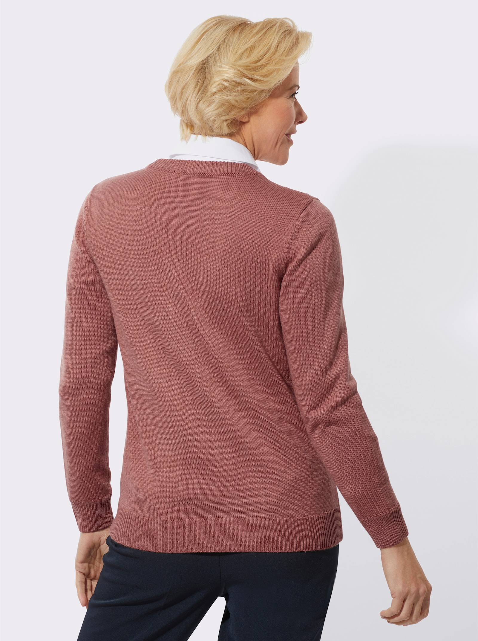 Zacht aanvoelend vest - rozenhout