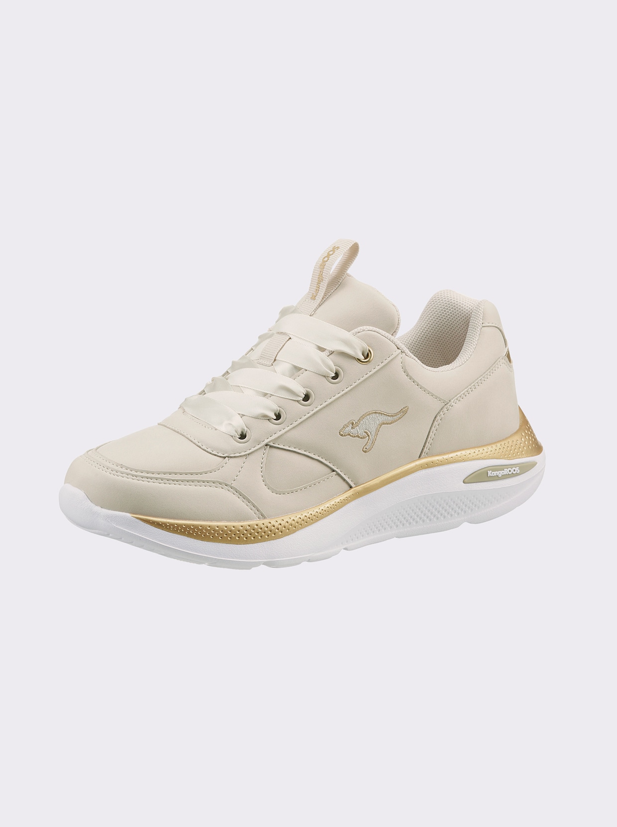 KangaROOS Sneaker - beige-goldfarben