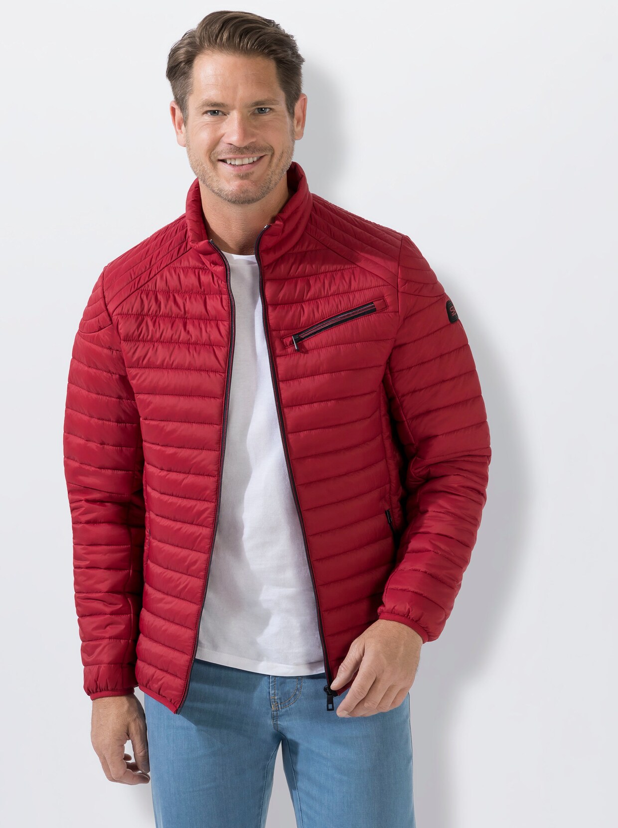 Steppjacke - rot