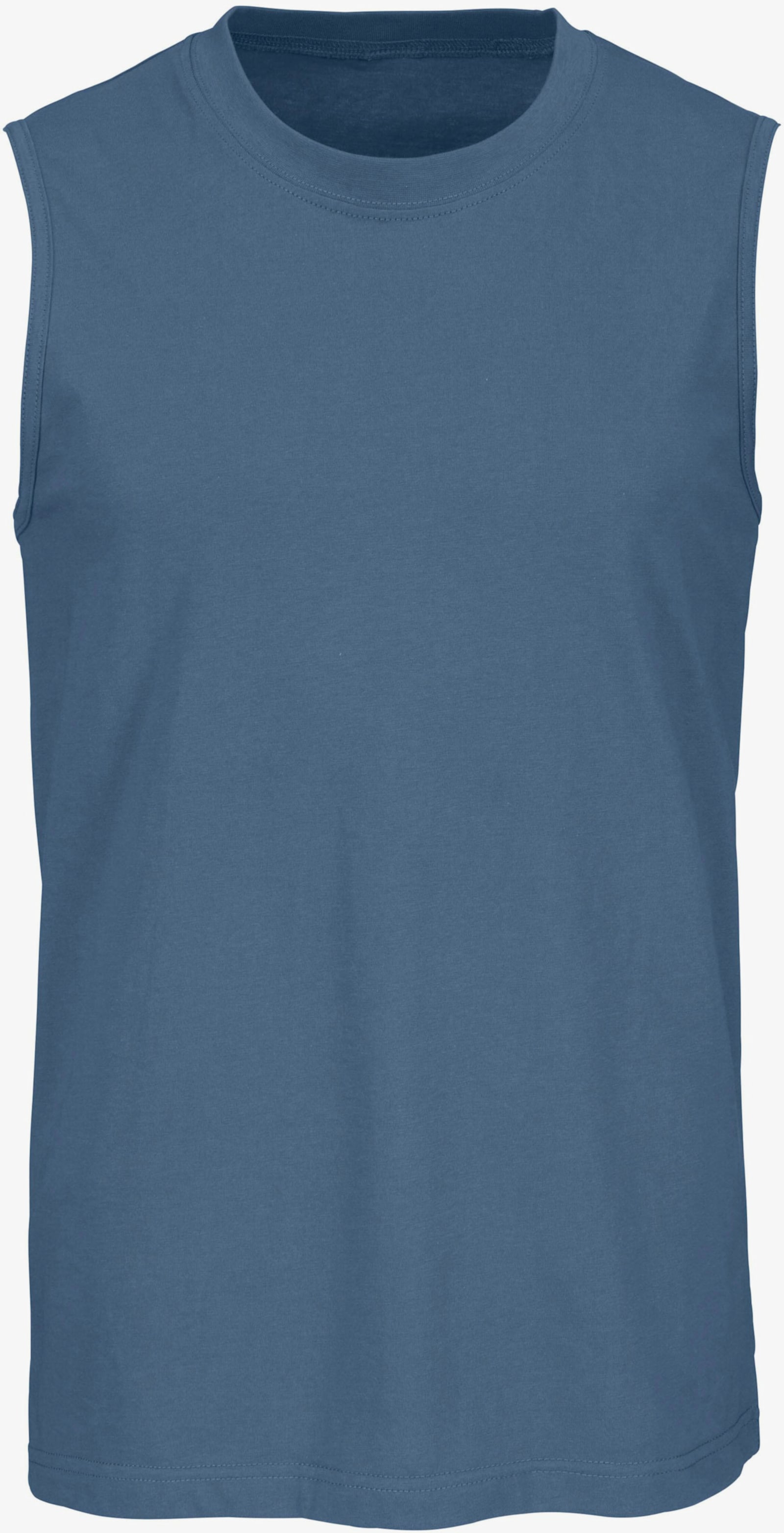 H.I.S Muscleshirt - dunkelblau, mittelblau, blau