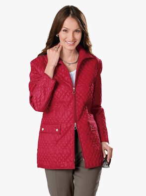 Steppjacke - rot