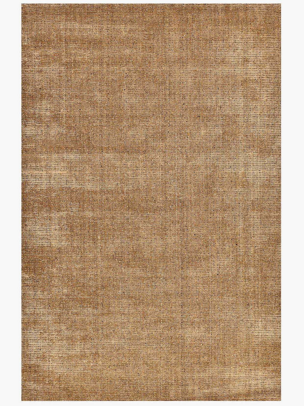 Theko Teppich - goldfarben