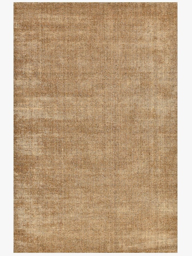 Theko Teppich - goldfarben