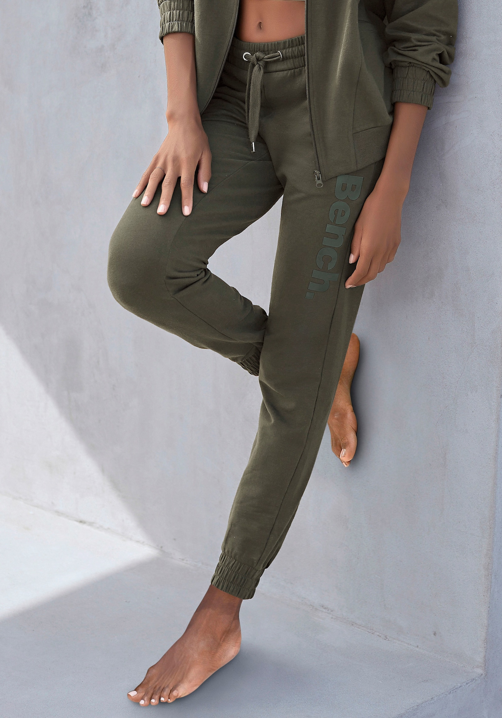 Bench. Loungewear Homewear-broek - donkergroen