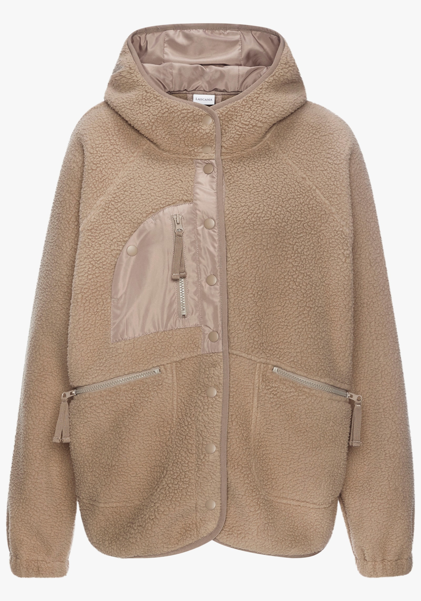 Vivance Active by Lascana Fleecejacke - braun