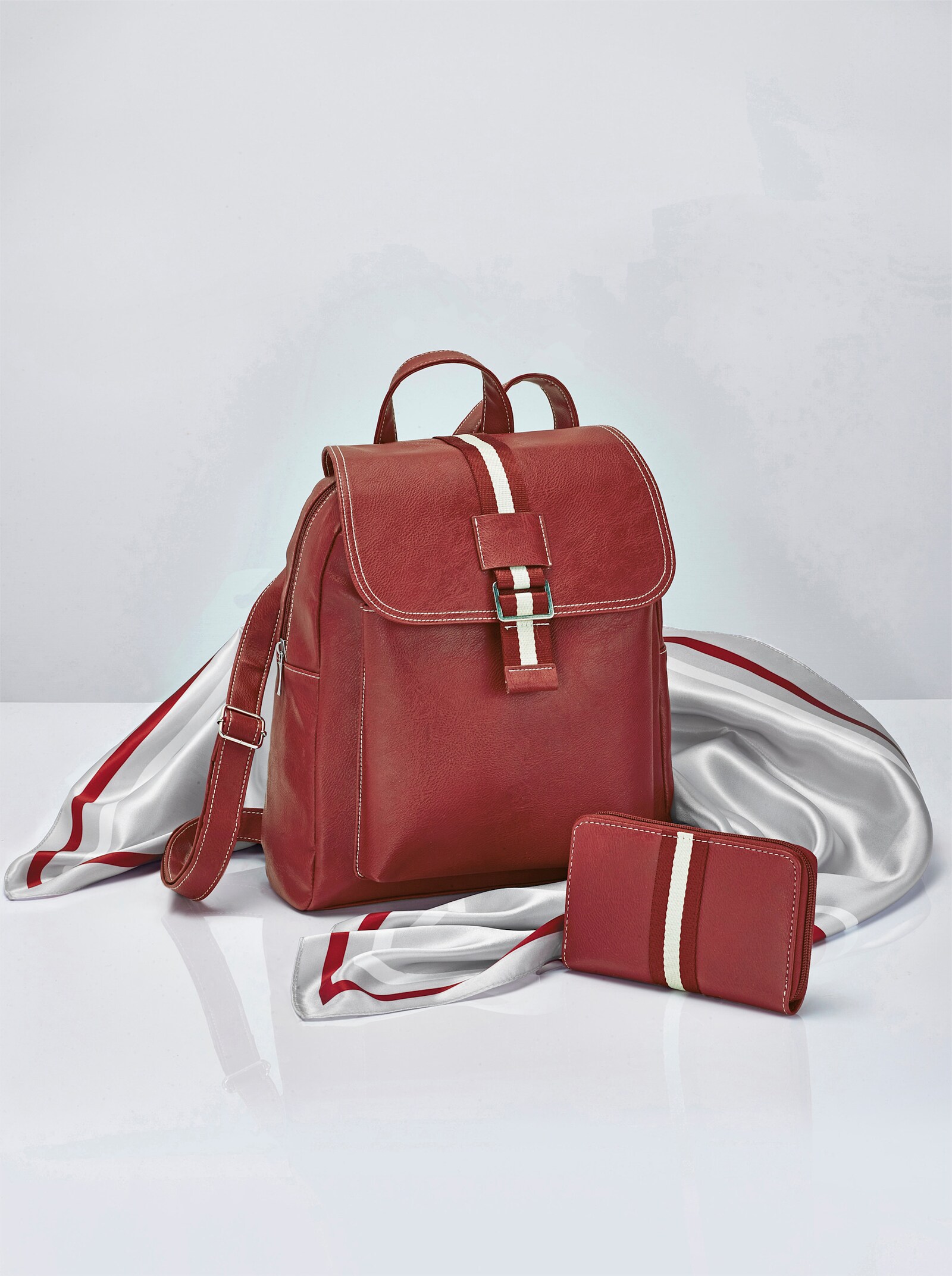 3tlg Accessoire Set - rot
