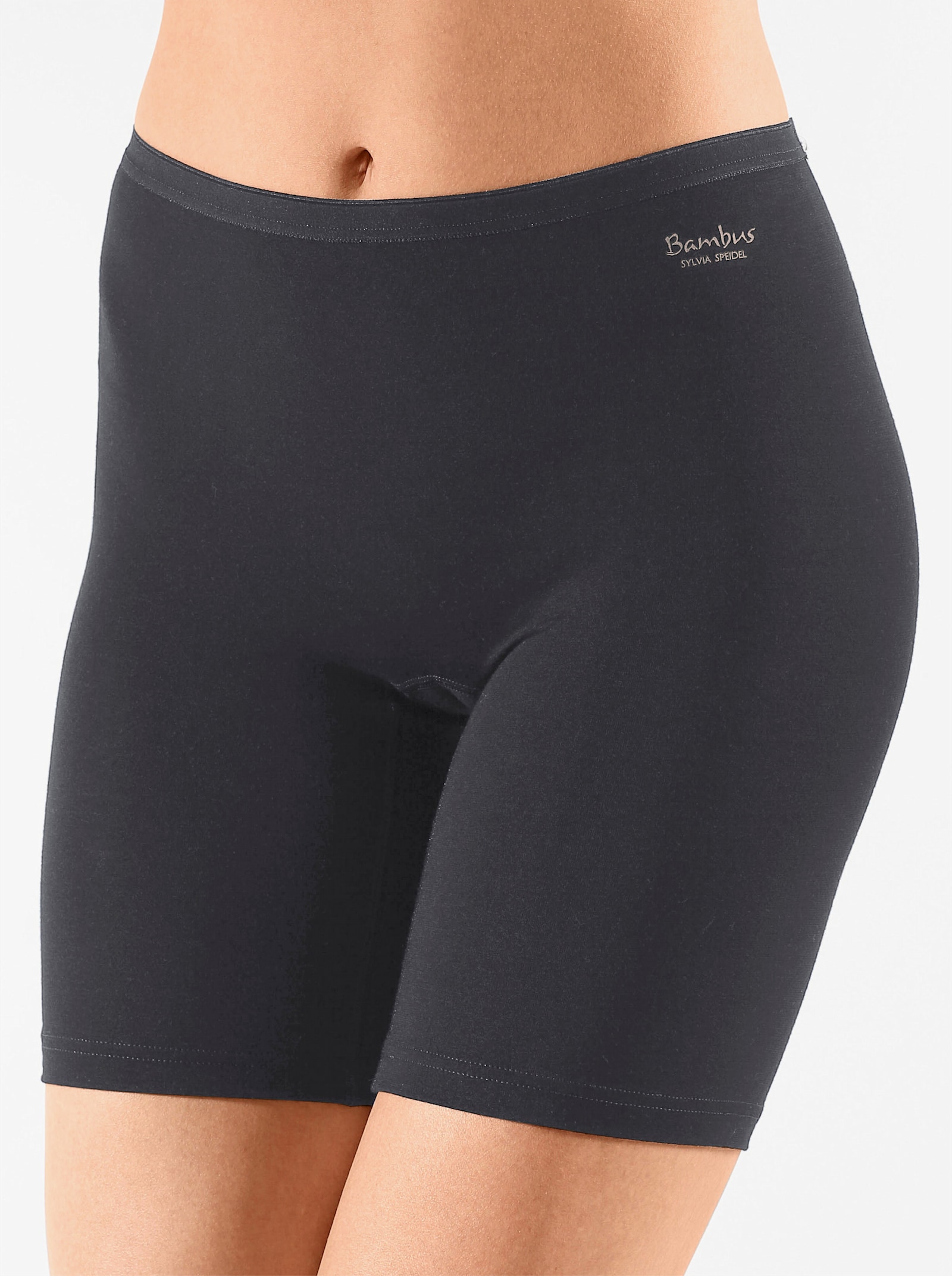 Speidel Lange panty met viscose - zwart