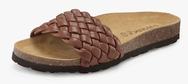 Vivance Pantolette - camelfarben