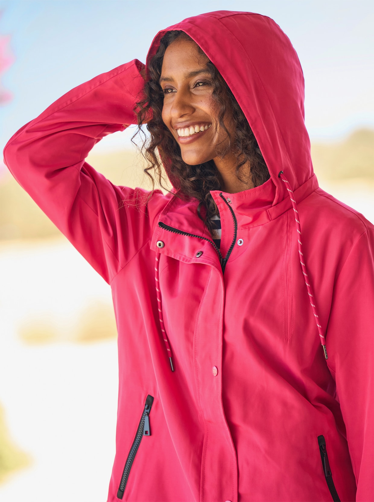heine Veste d'extérieur - fuchsia