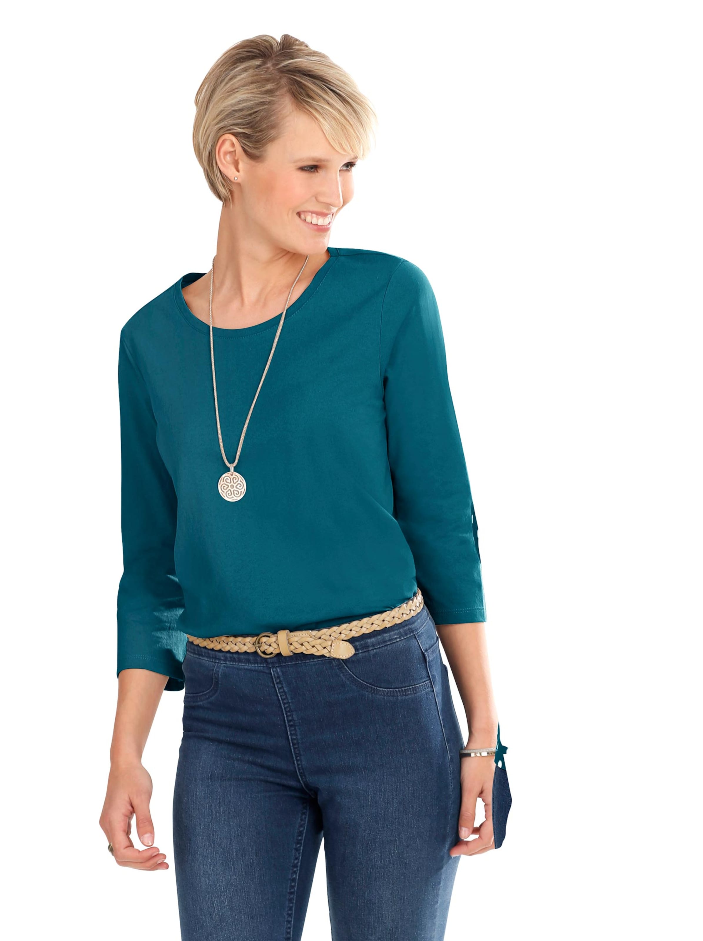 Doppelpack Shirts - petrol