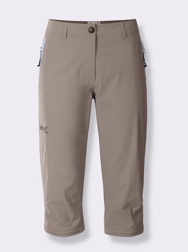 Zip-off-Hose mit 2 Tragevarianten - taupe