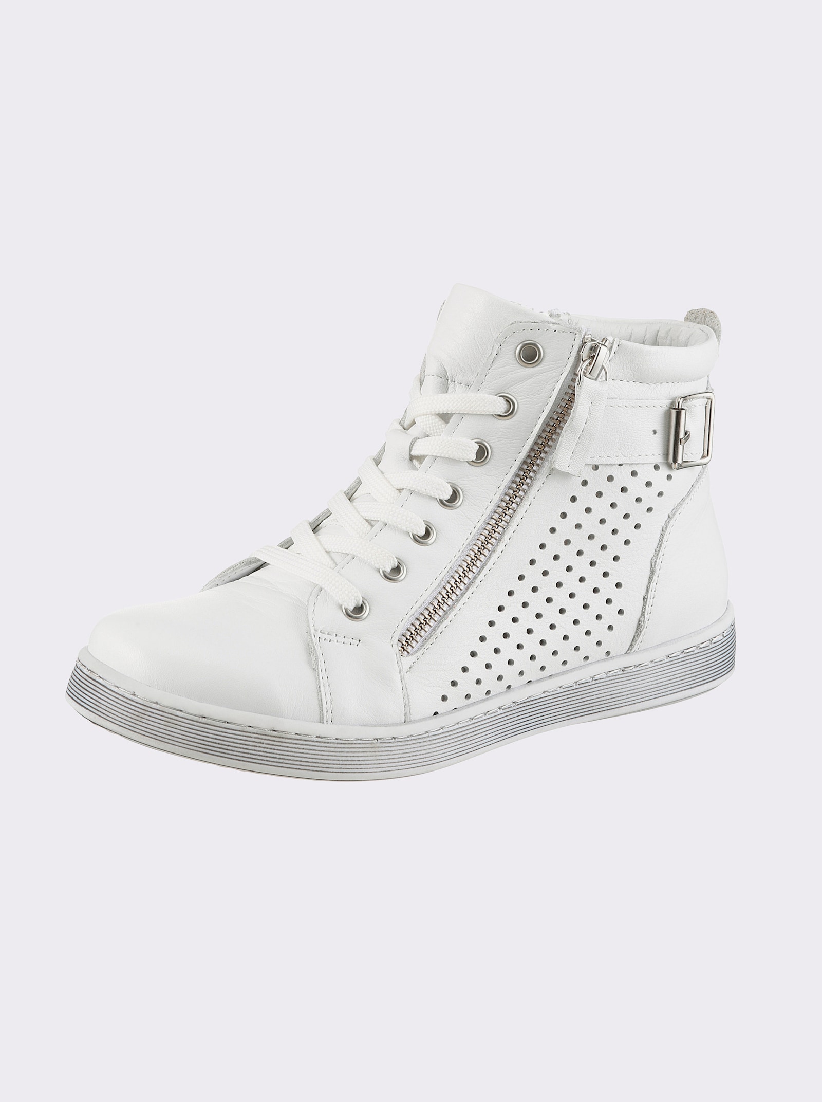 Andrea Conti Kurzstiefelette - weiß