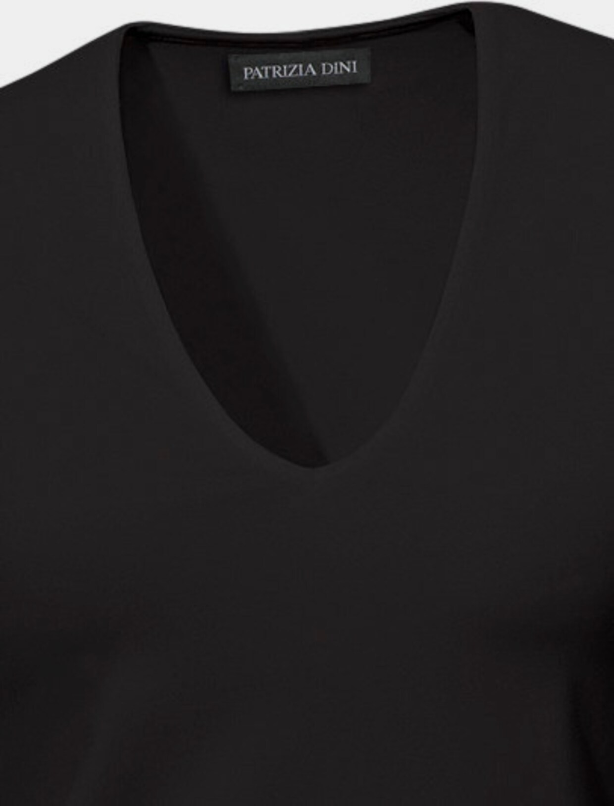 heine Shirt met v-hals - zwart