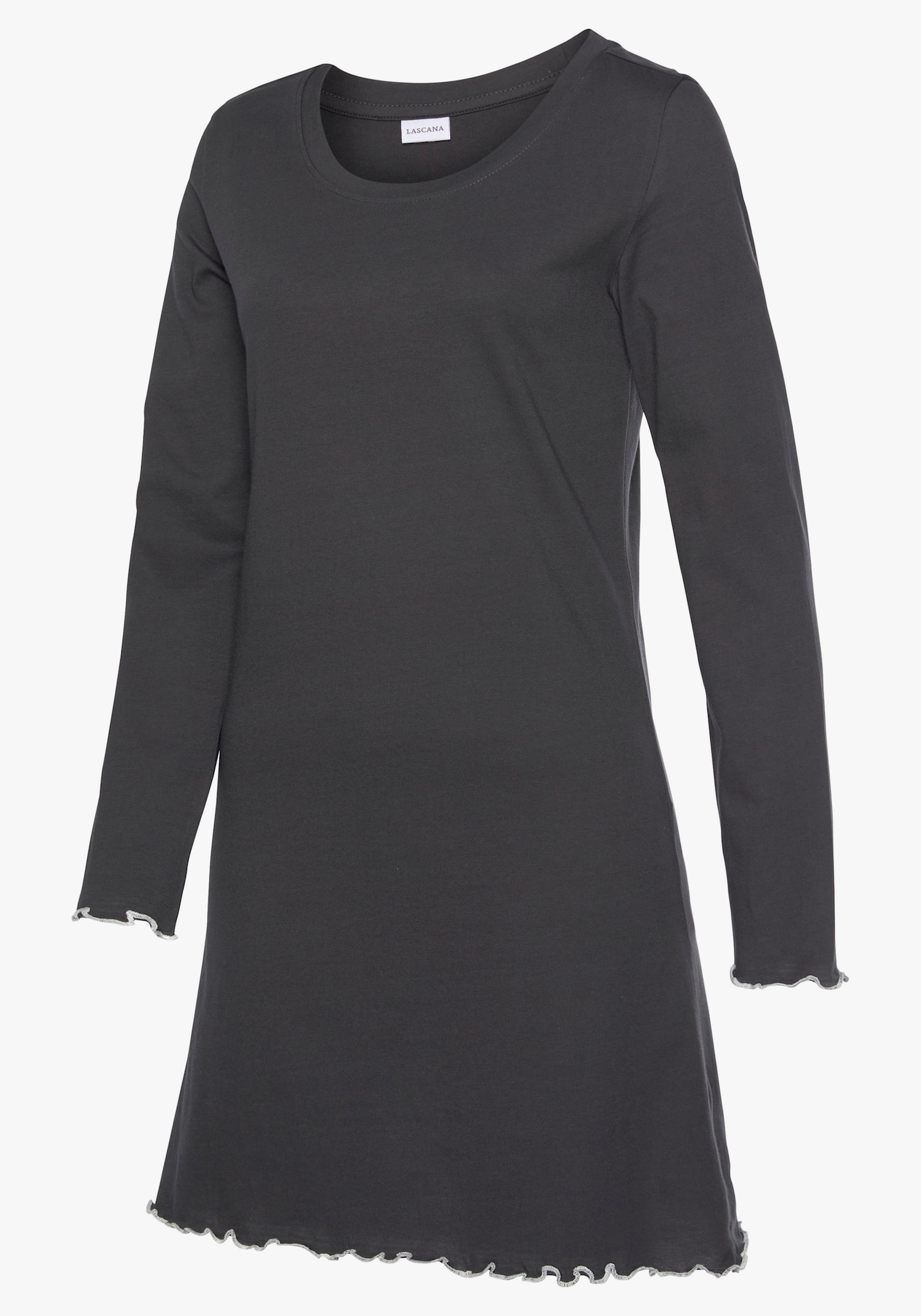 LASCANA Chemise de nuit - taupe