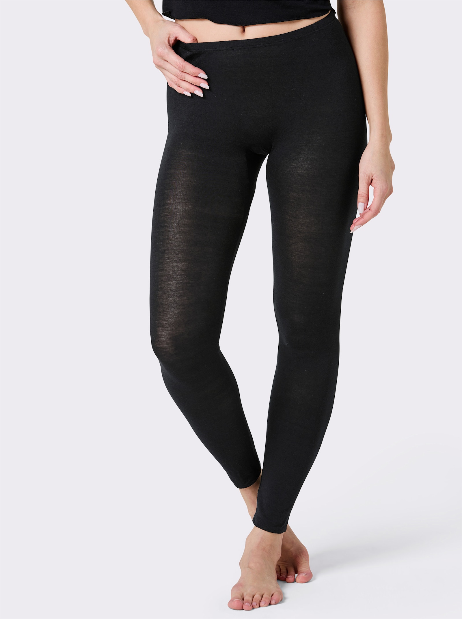Leggings - schwarz