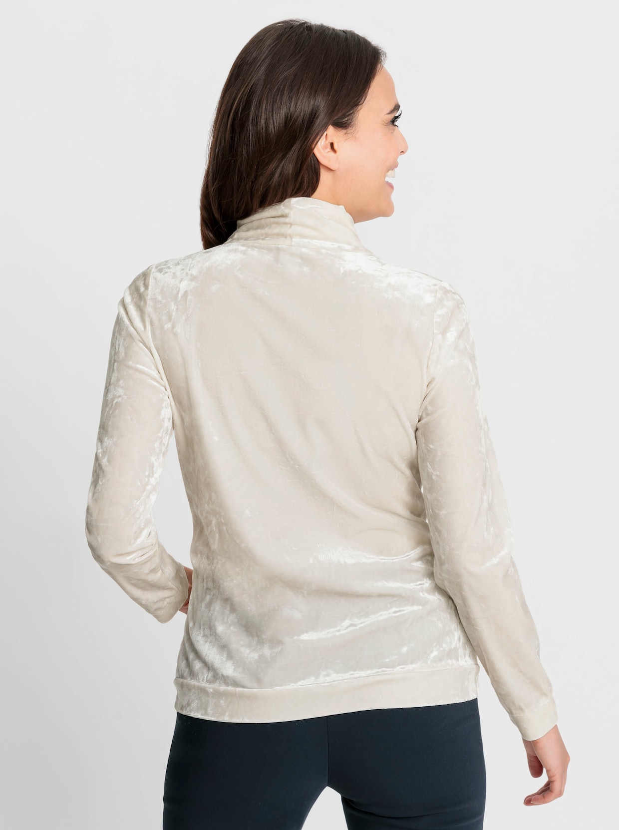 heine Shirt met lange mouwen - ivoorkleur