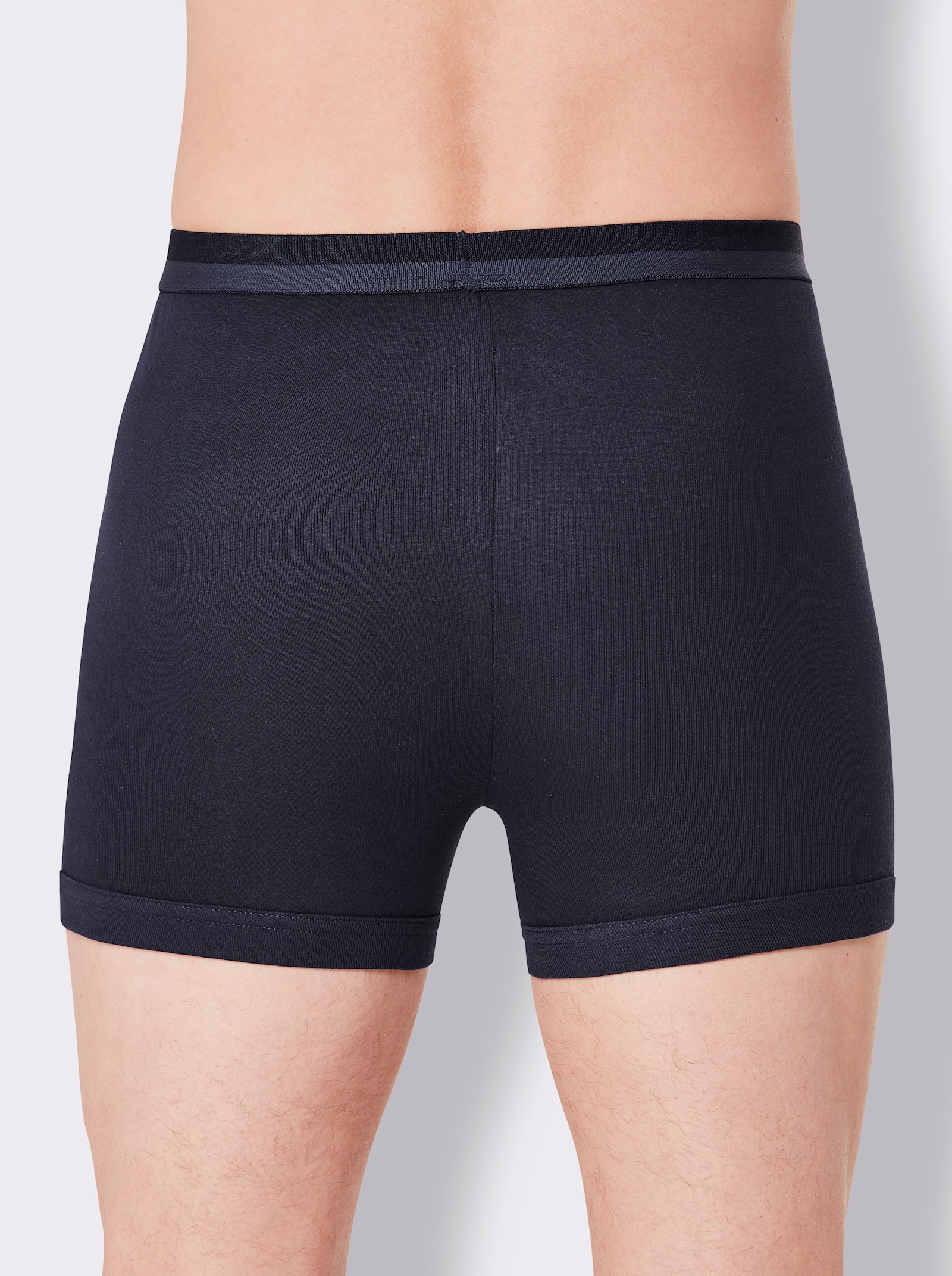 KINGsCLUB Broek kort - zwart + grijs gemêleerd + marine