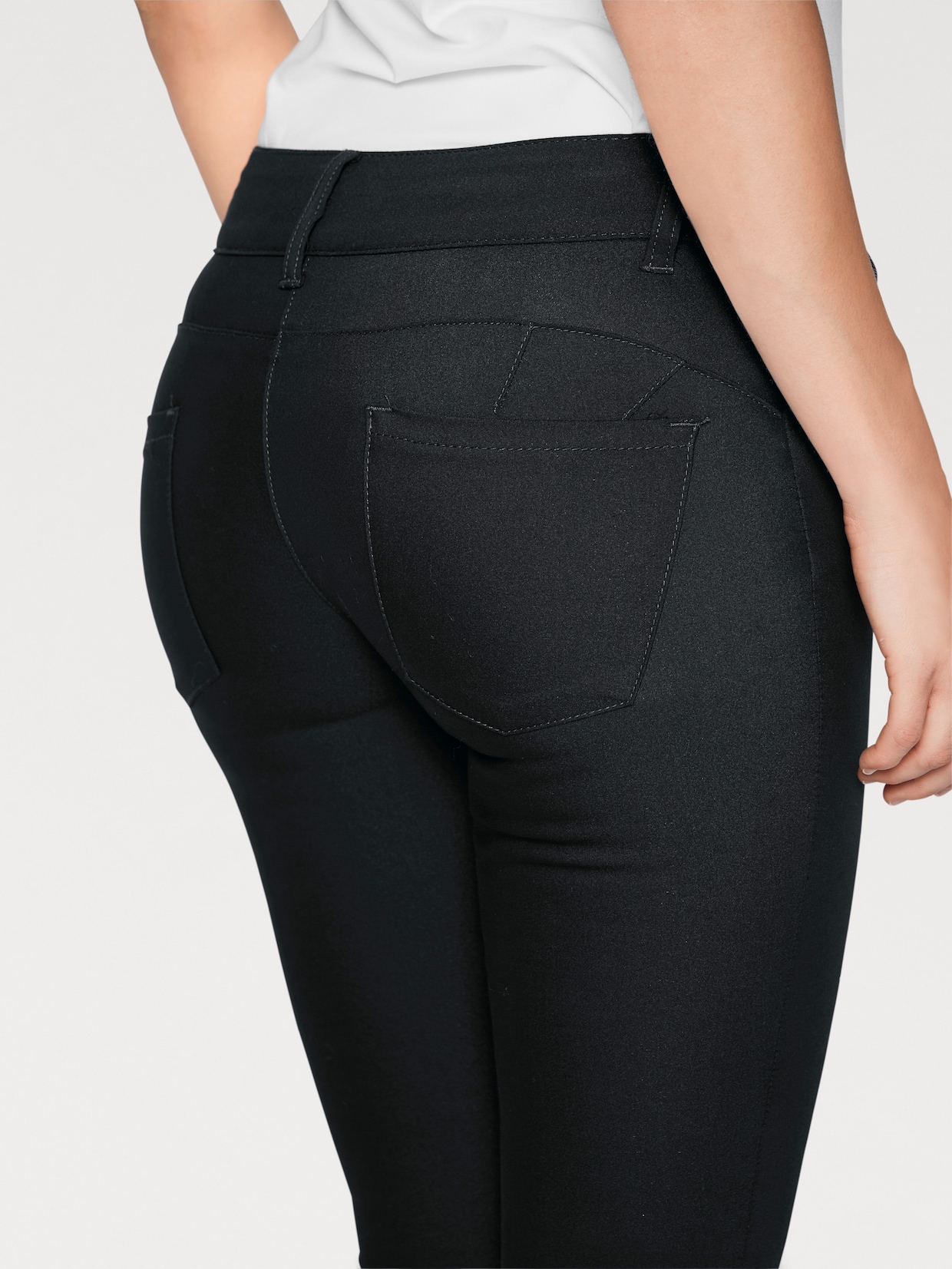 heine Pantalon effet ventre plat - noir