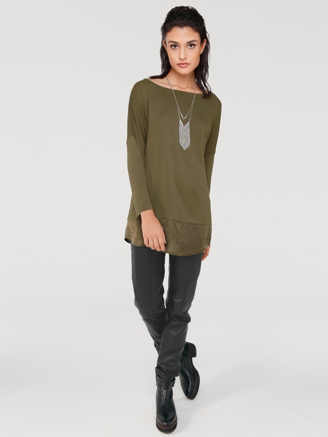 Rick Cardona Longshirt - khaki