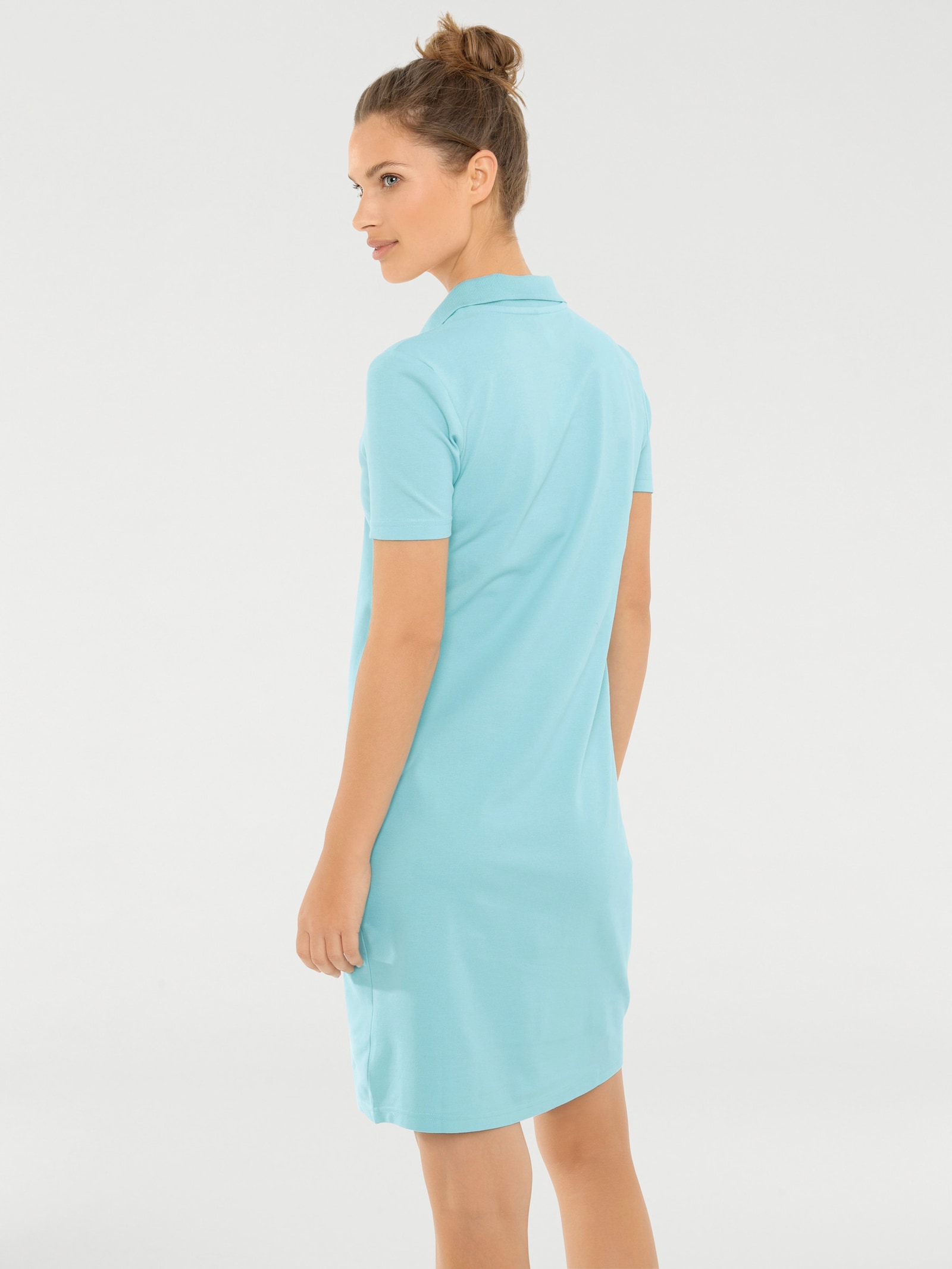 heine Polokleid in Pikee-Qualität - türkis