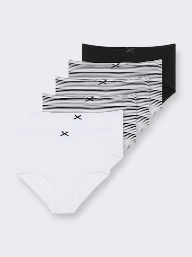 wäschepur Taillenslip in hoher Leibhöhe - sortiert