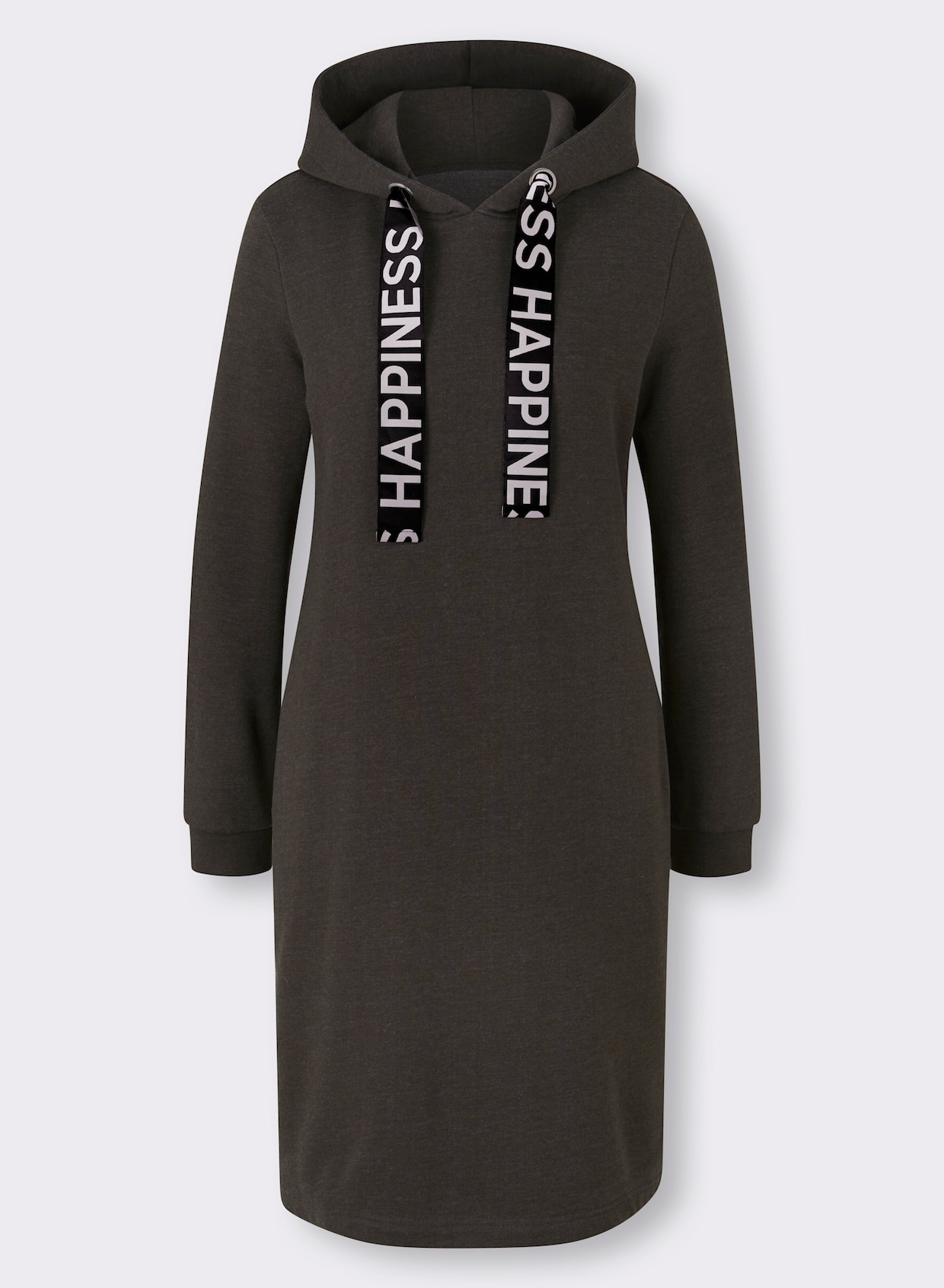 heine Jersey-Kleid - graphit-meliert