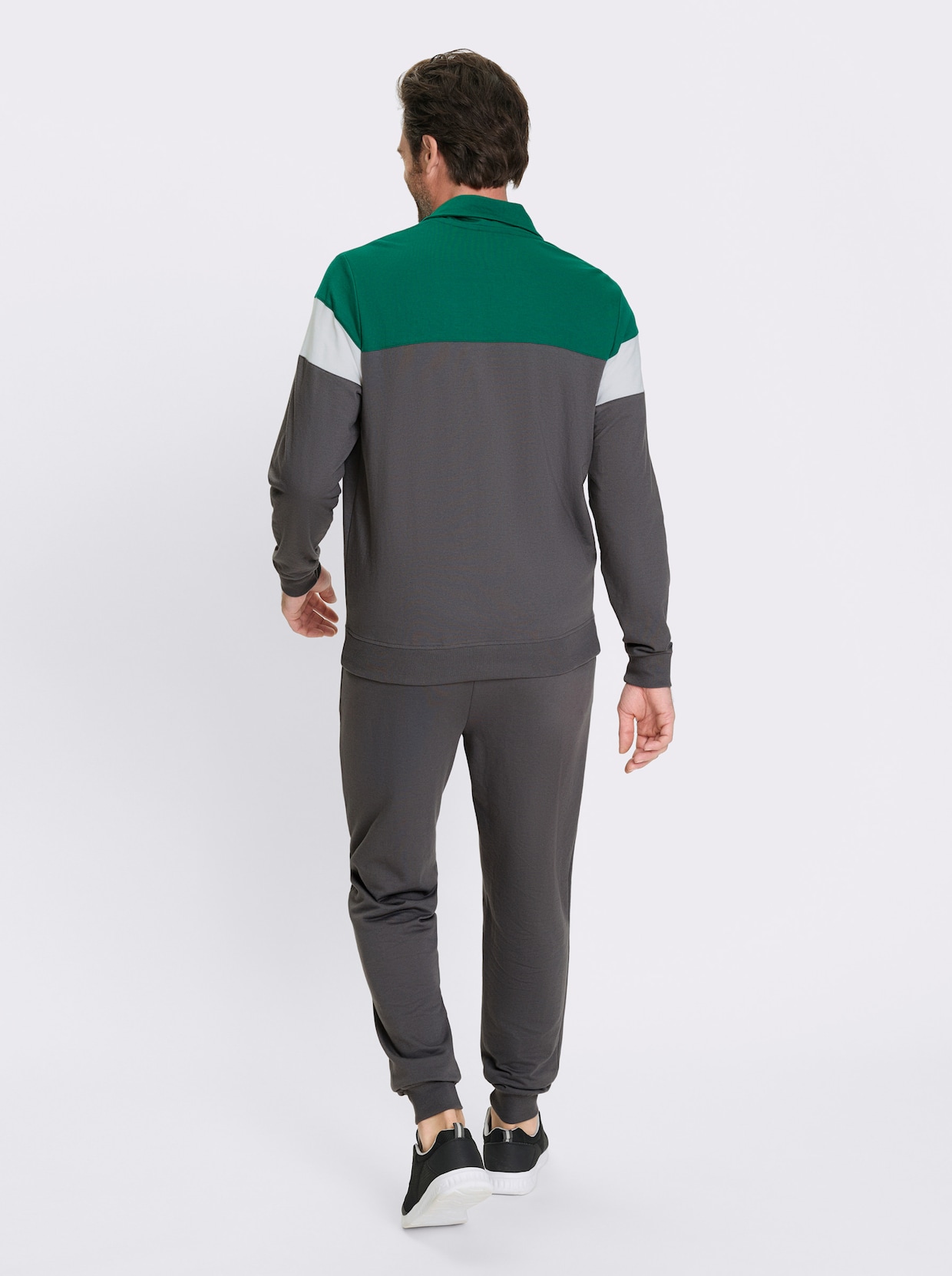 Catamaran Sports Freizeitanzug mit Reissverschluss-Taschen - grün