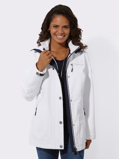 Funktionsjacke mit tex-Venture-Ausrüstung - weiß