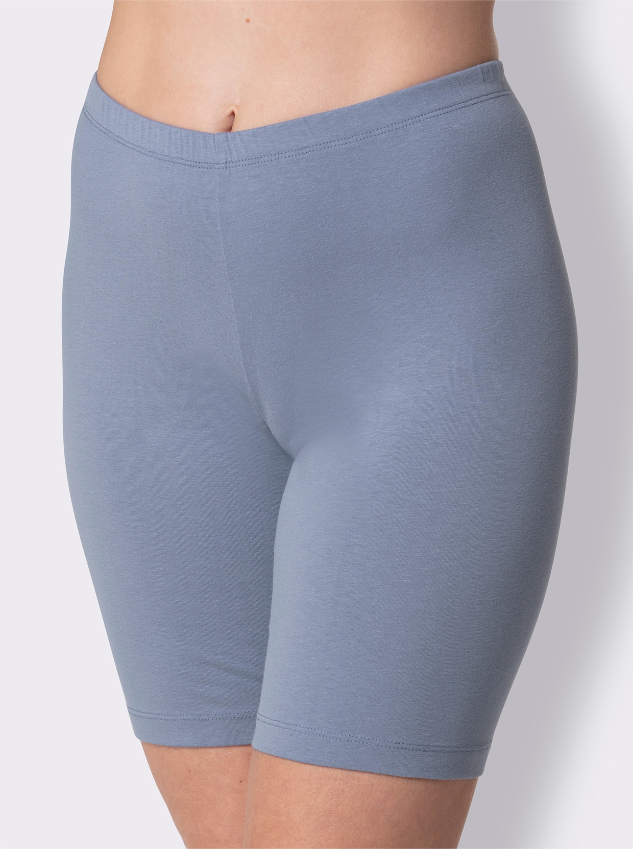 wäschepur Lange panty - duivenblauw