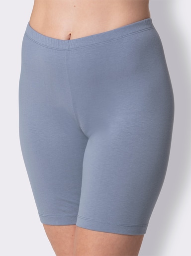 wäschepur Longpanty - taubenblau