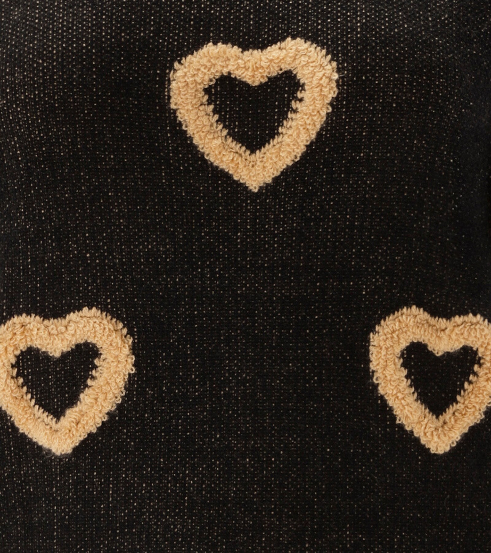 Aniston PLUS Strickpullover - schwarz-beige