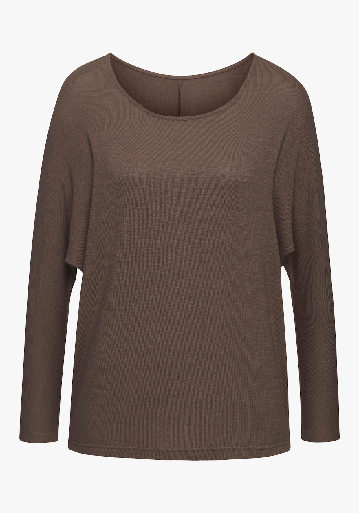 LASCANA Langarmshirt - taupe
